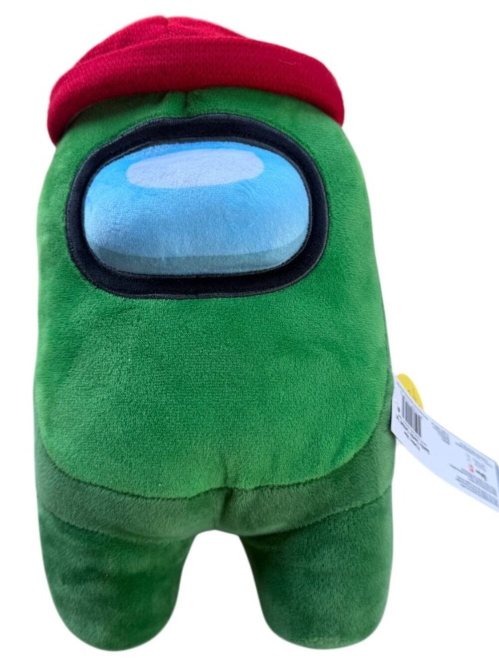 Toikido Among Us Green Plush Toy w/Red Winter Beanie Hat 12" Height (NWT)